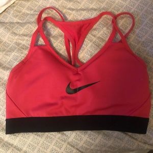 Pink Nike Sports Bra